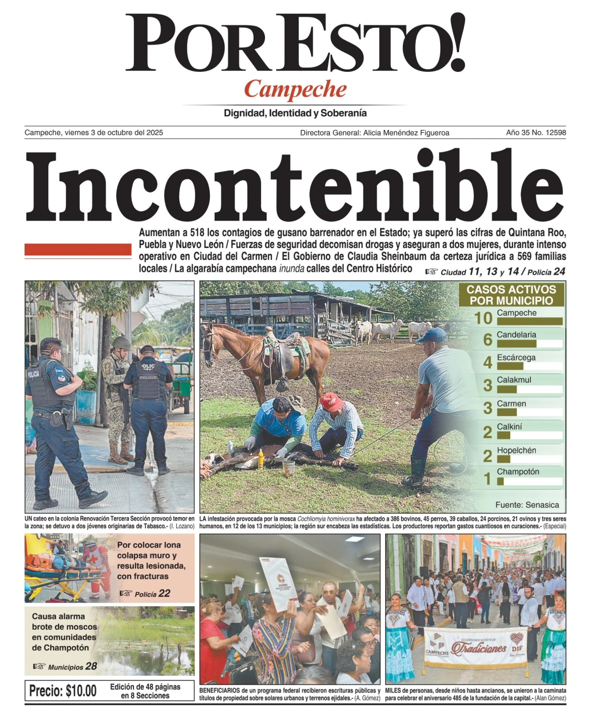 Portada de Por Esto (campeche)