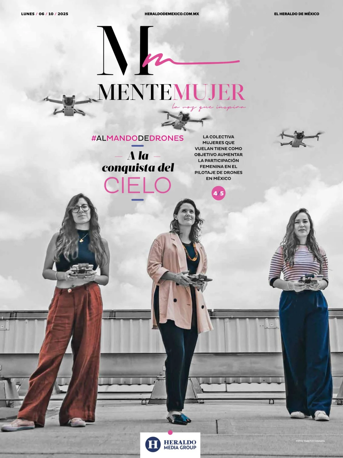 Portada de El Heraldo de Mexico - Mente Mujer
