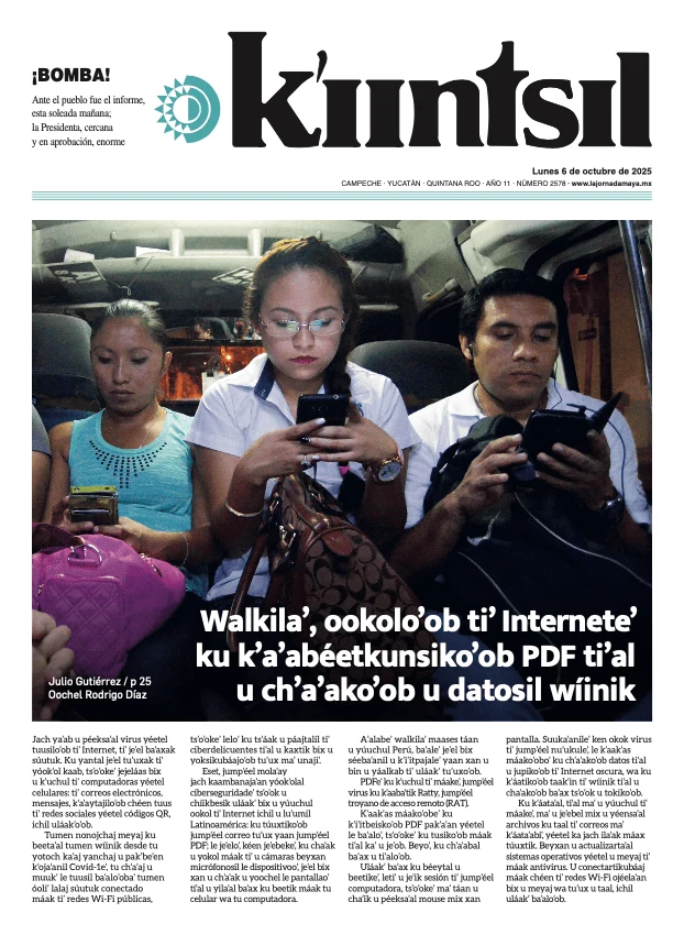 Portada de La Jornada - Kiintsil