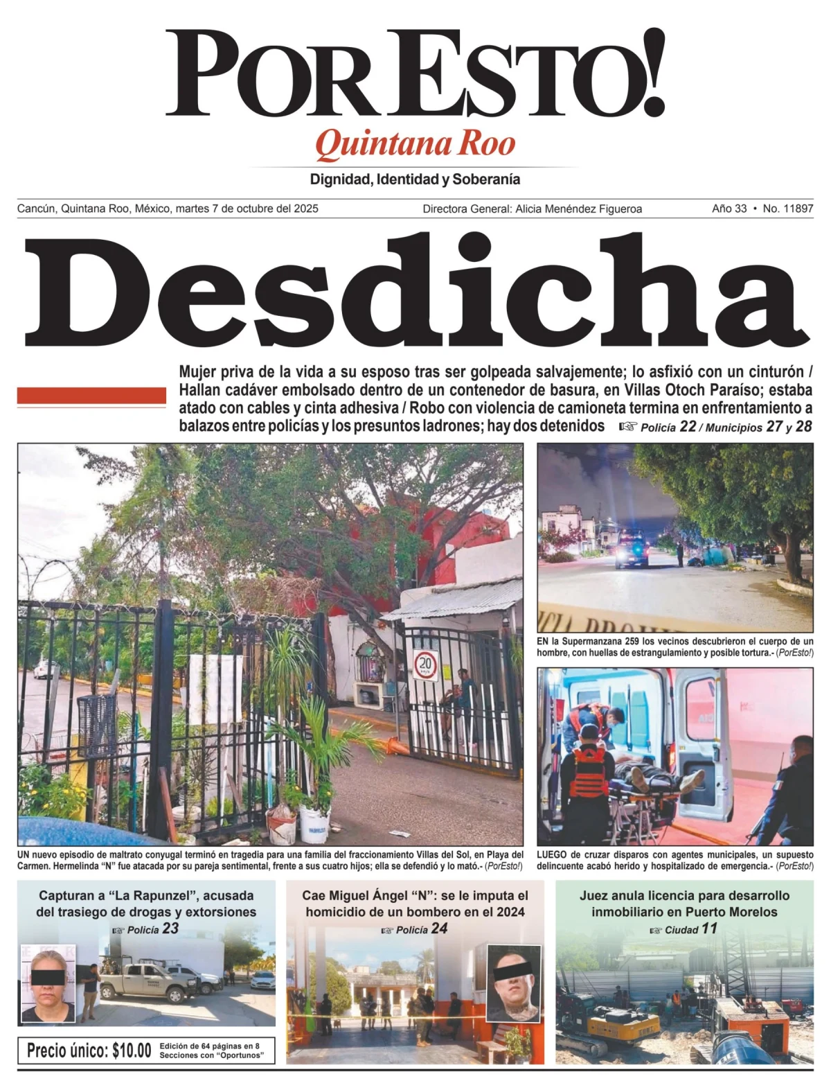 Portada de Por Esto (quintana Roo Cancun)