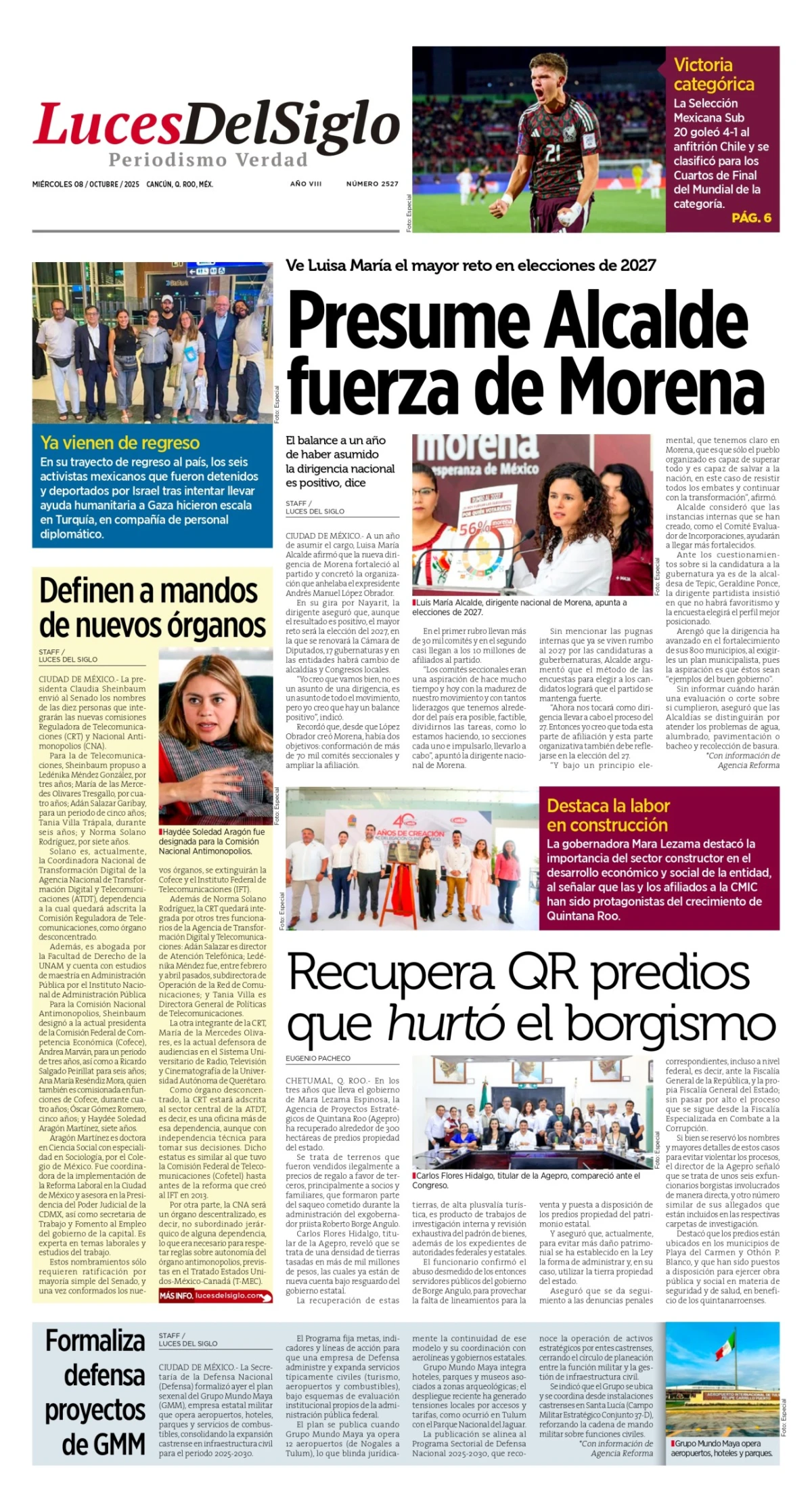 Portada de Luces del Siglo