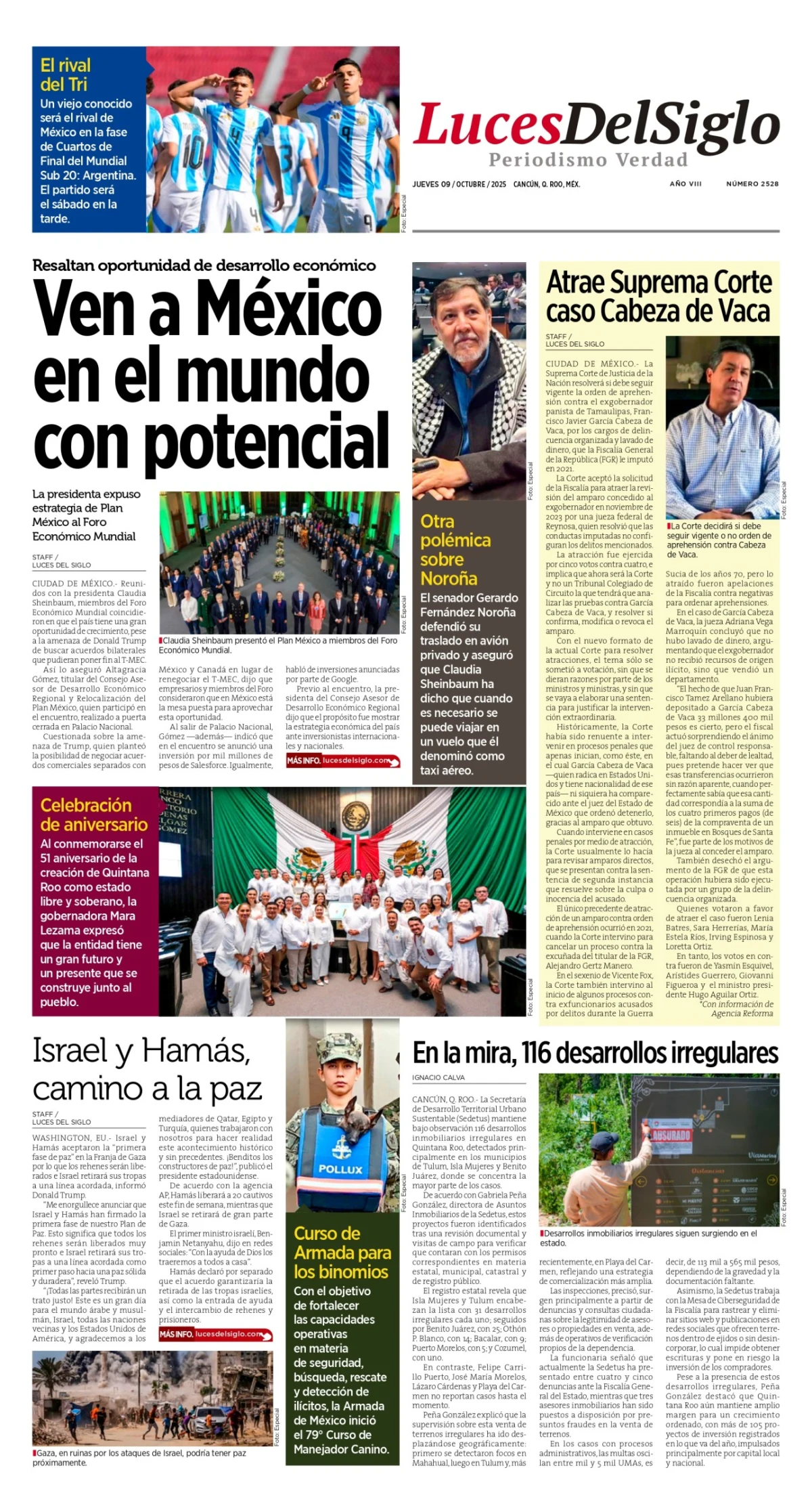 Portada de Luces del Siglo