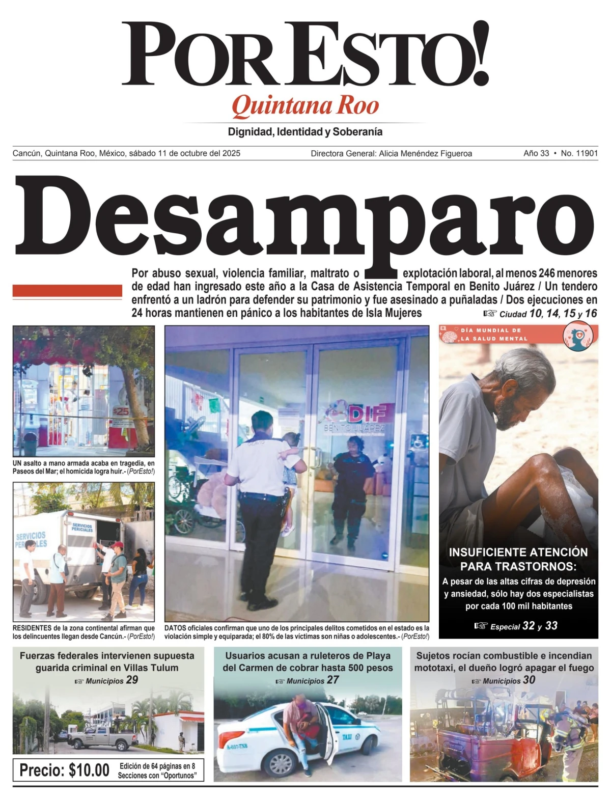 Portada de Por Esto (quintana Roo Cancun)