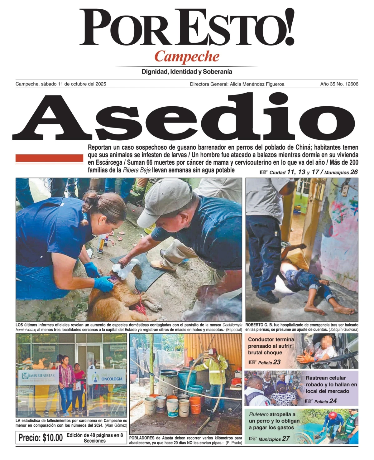Portada de Por Esto (campeche)