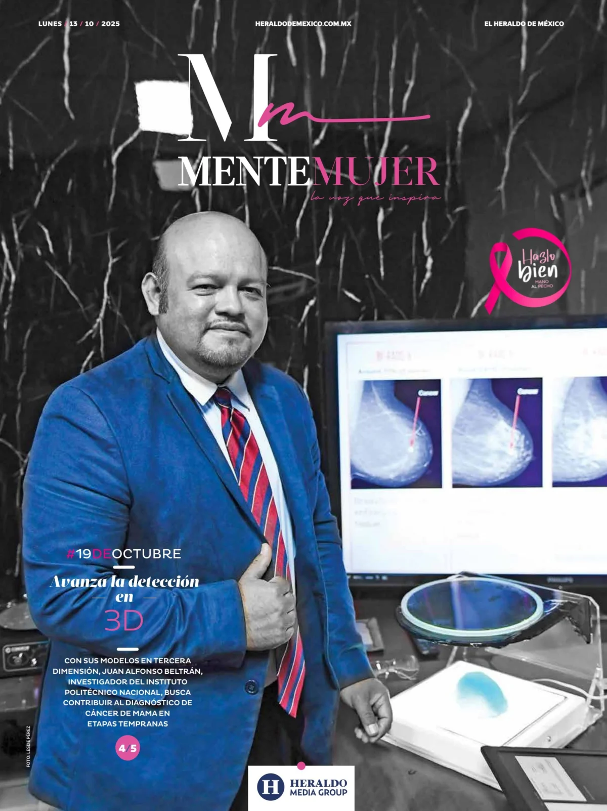 Portada de El Heraldo de Mexico - Mente Mujer