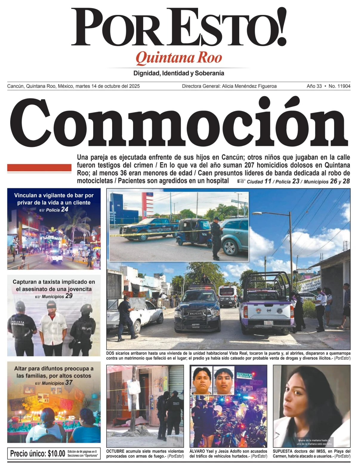 Portada de Por Esto (quintana Roo Cancun)