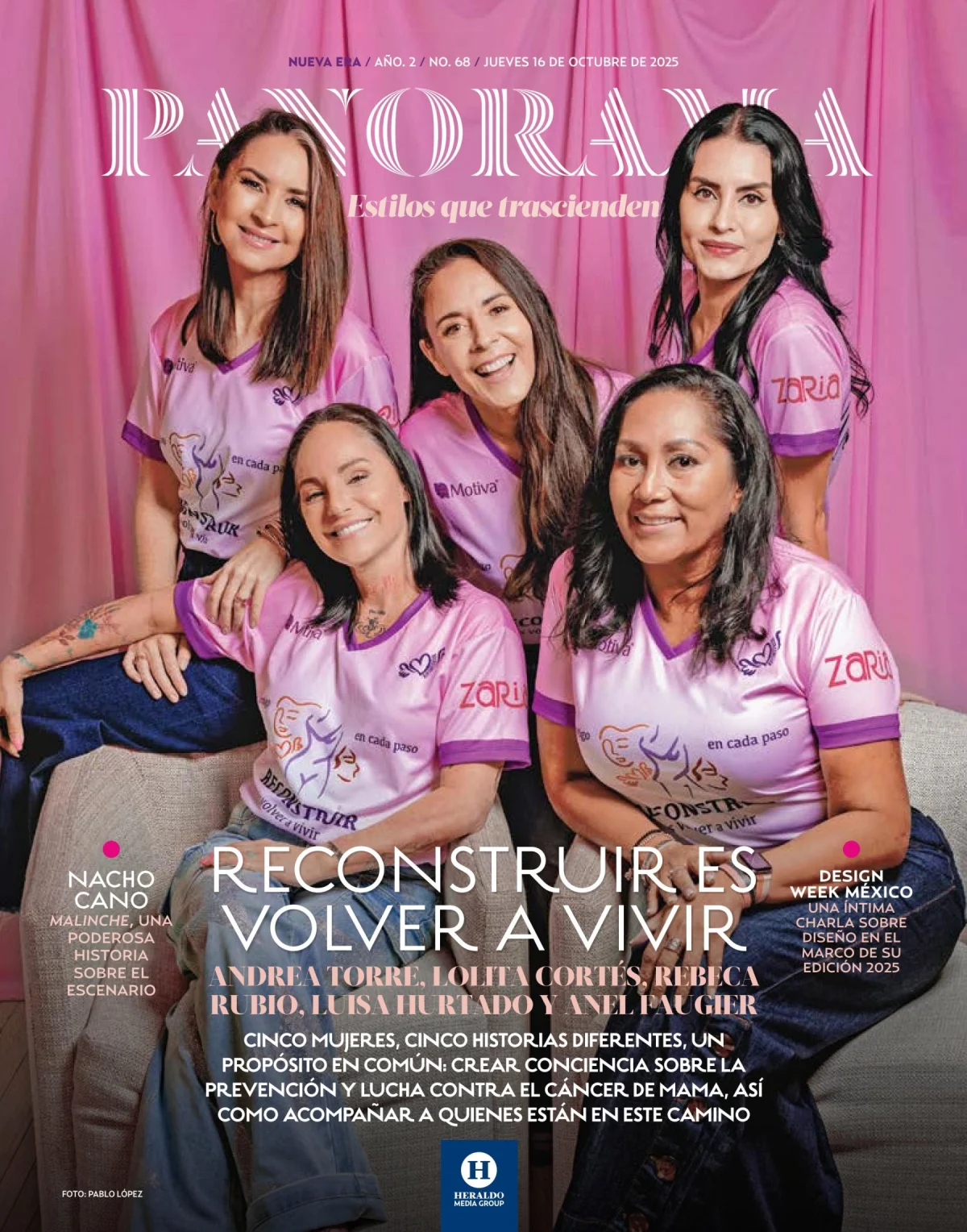 Portada de El Heraldo de Mexico del jueves, 16 de octubre de 2025