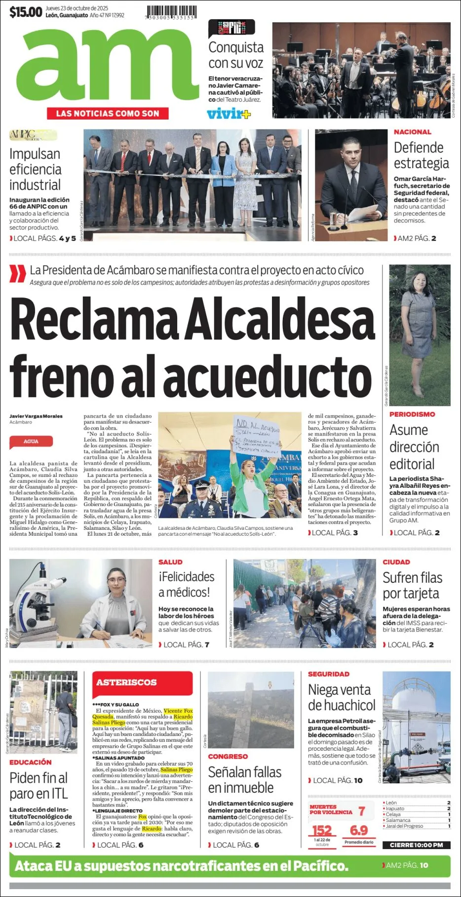 Portada de Am Corredor Industrial del jueves, 23 de octubre de 2025