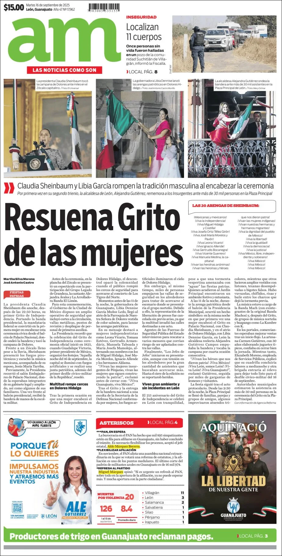 Portada de Am Corredor Industrial del martes, 16 de septiembre de 2025