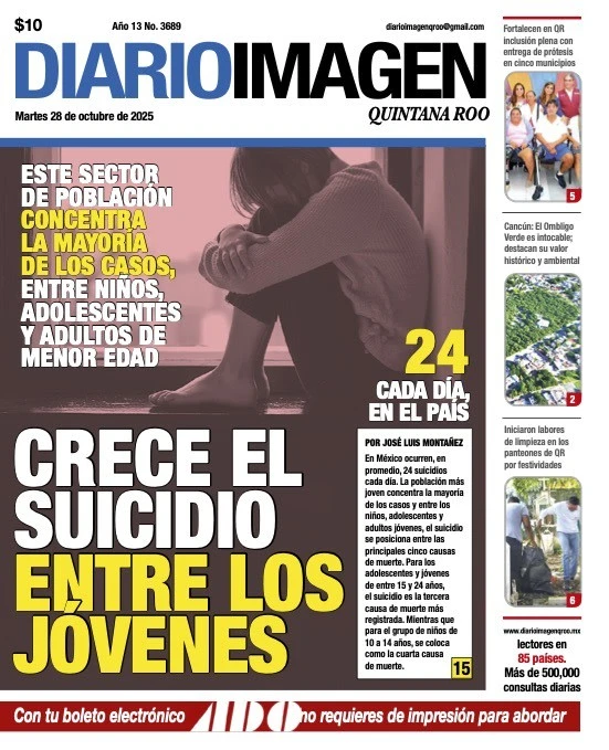 Portada de Diario Imagen Quintana Roo