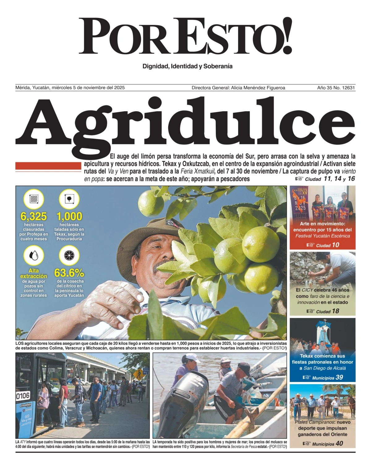 Portada de Por Esto (merida, Yucatan)