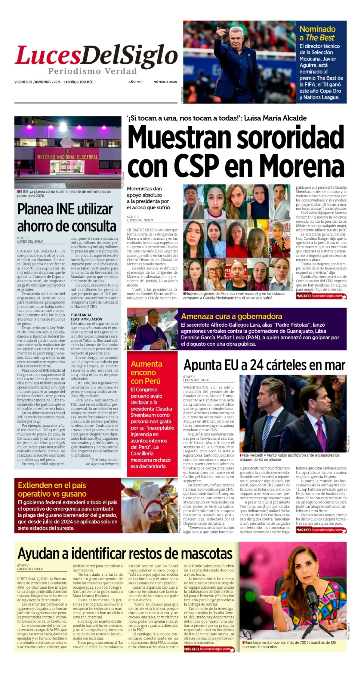 Portada de Luces del Siglo