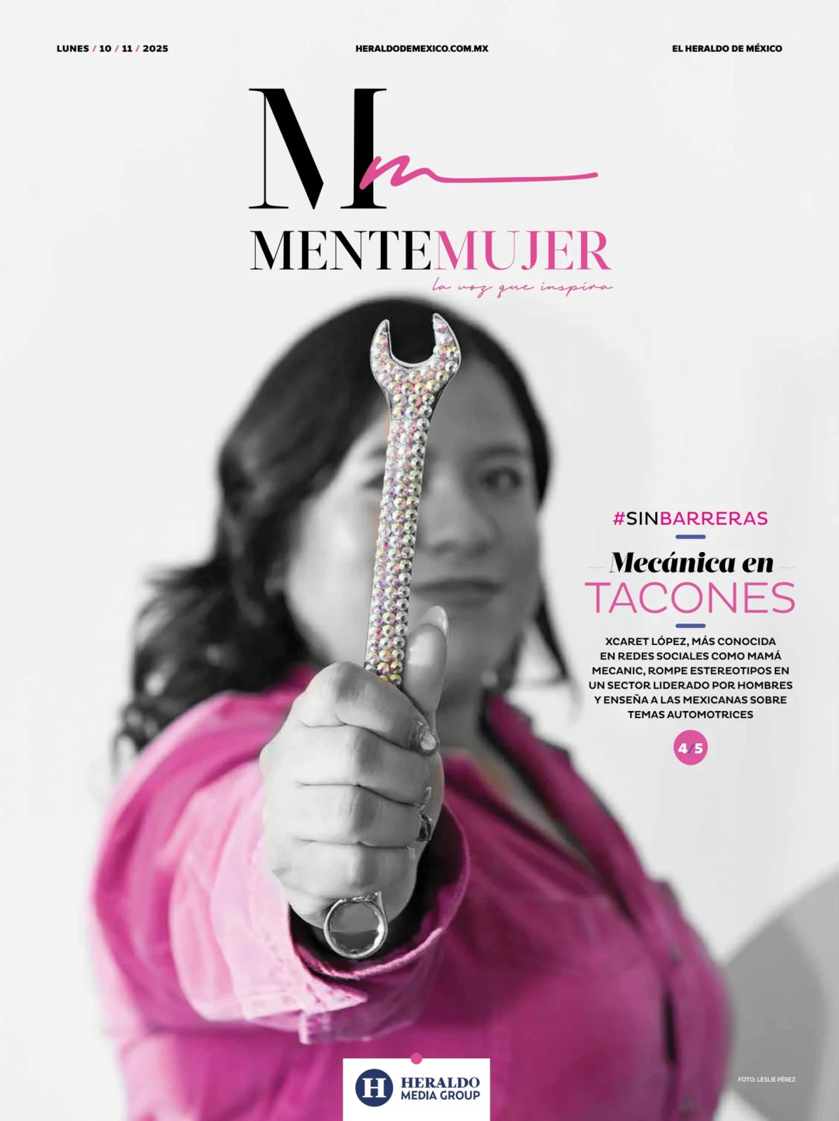 Portada de El Heraldo de Mexico - Mente Mujer