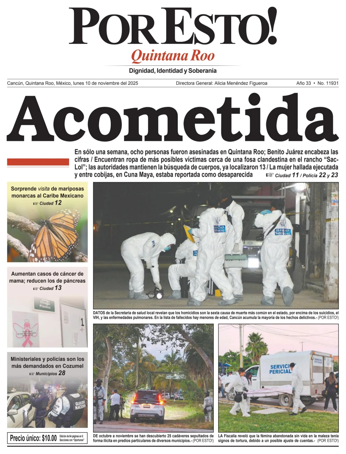 Portada de Por Esto (quintana Roo Cancun)