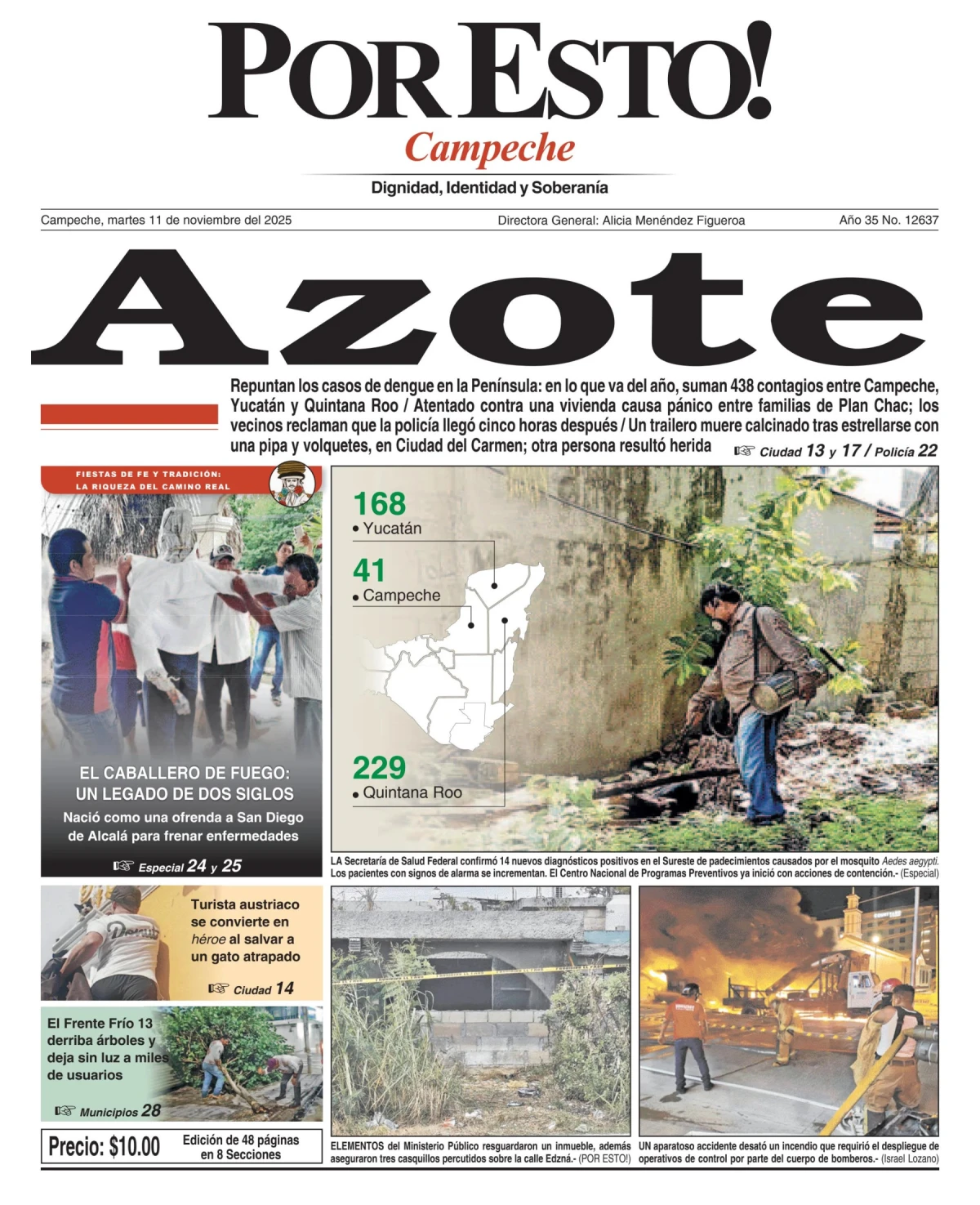 Portada de Por Esto (campeche)