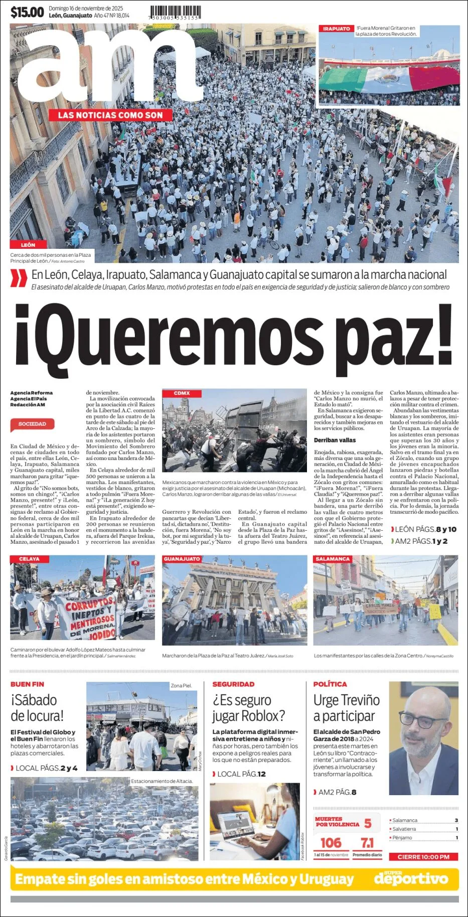 Portada de Am Corredor Industrial del domingo, 16 de noviembre de 2025