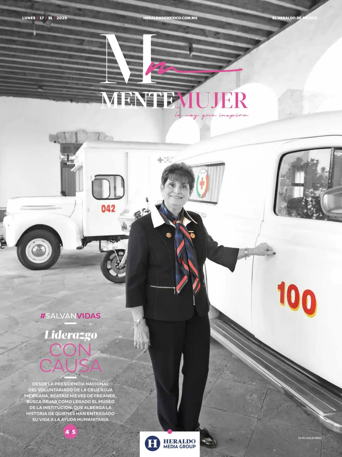 Portada de El Heraldo de Mexico - Mente Mujer