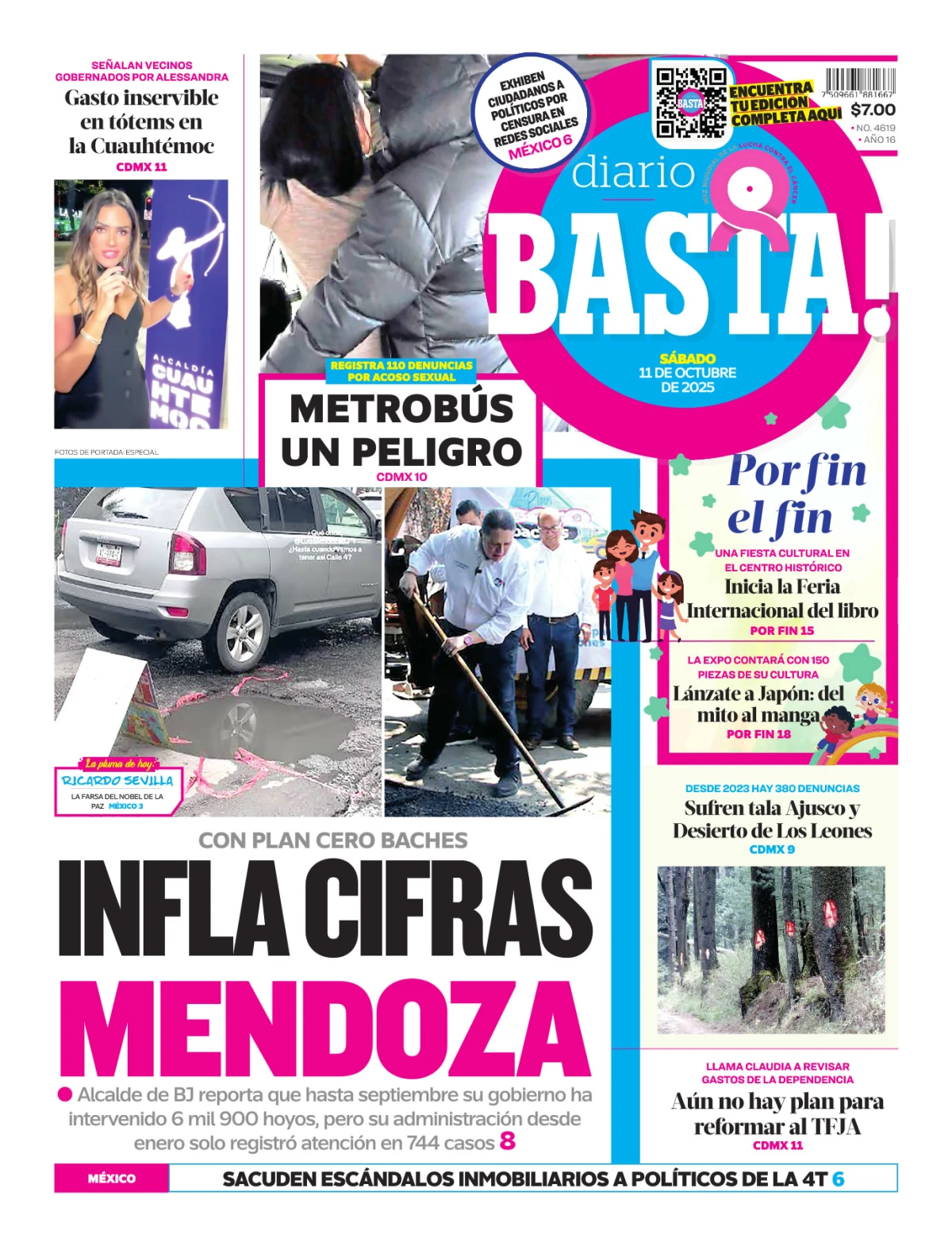 Portada de Basta! (portada)