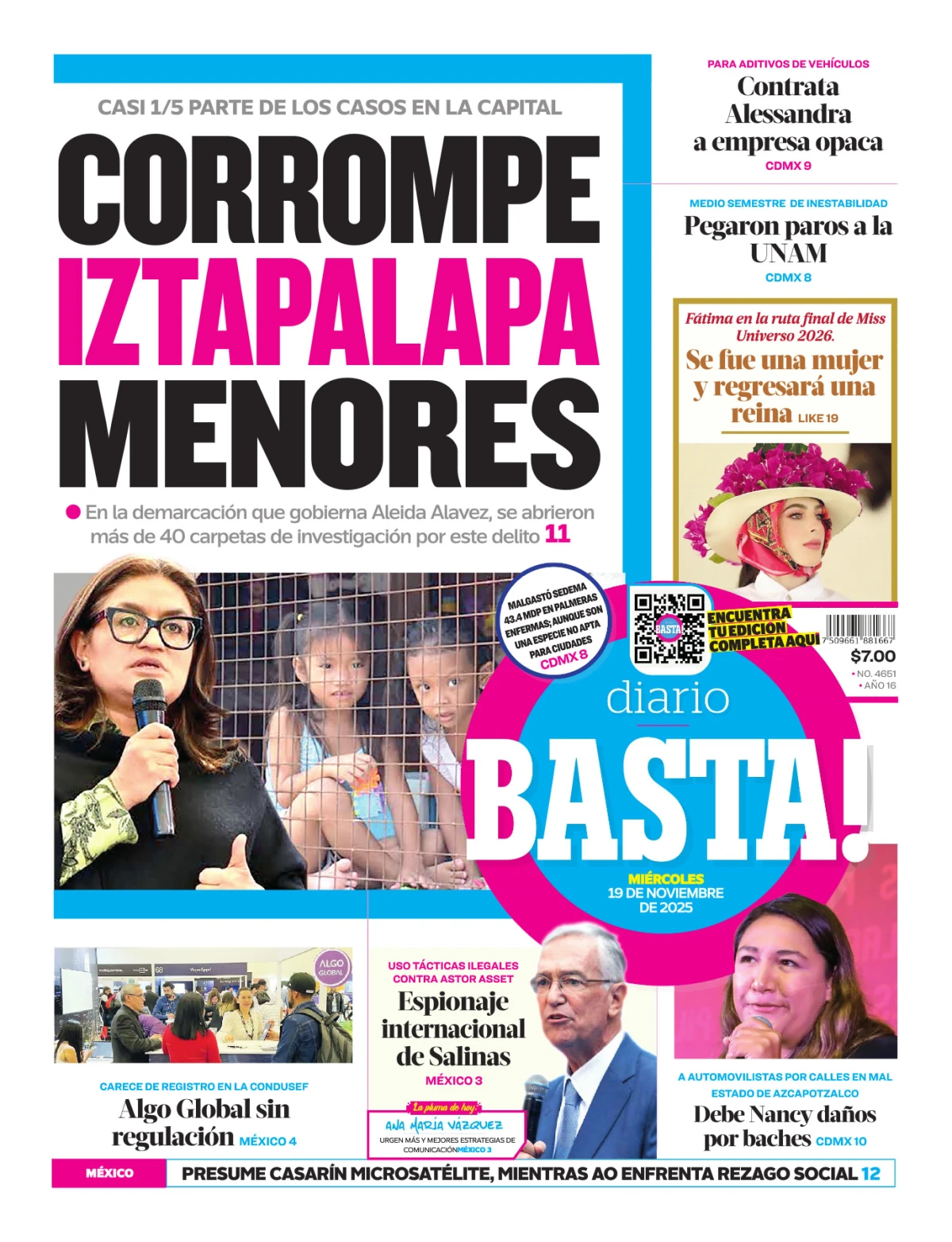 Portada de Basta! (portada)