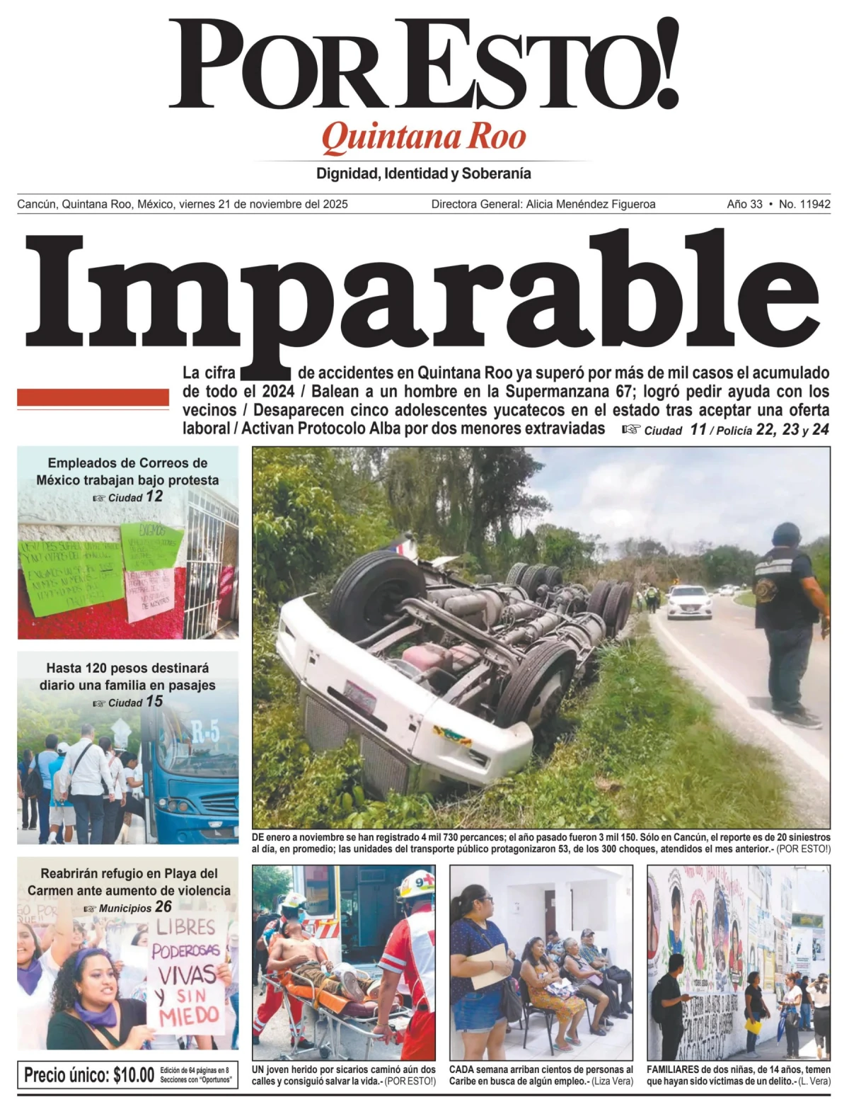 Portada de Por Esto (quintana Roo Cancun)