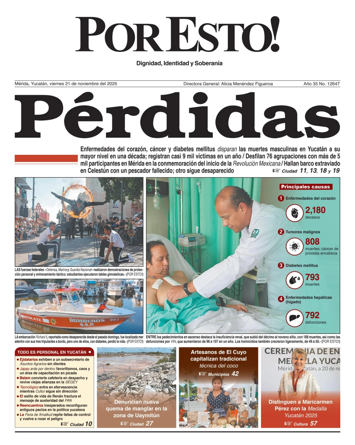 Portada de Por Esto (merida, Yucatan)