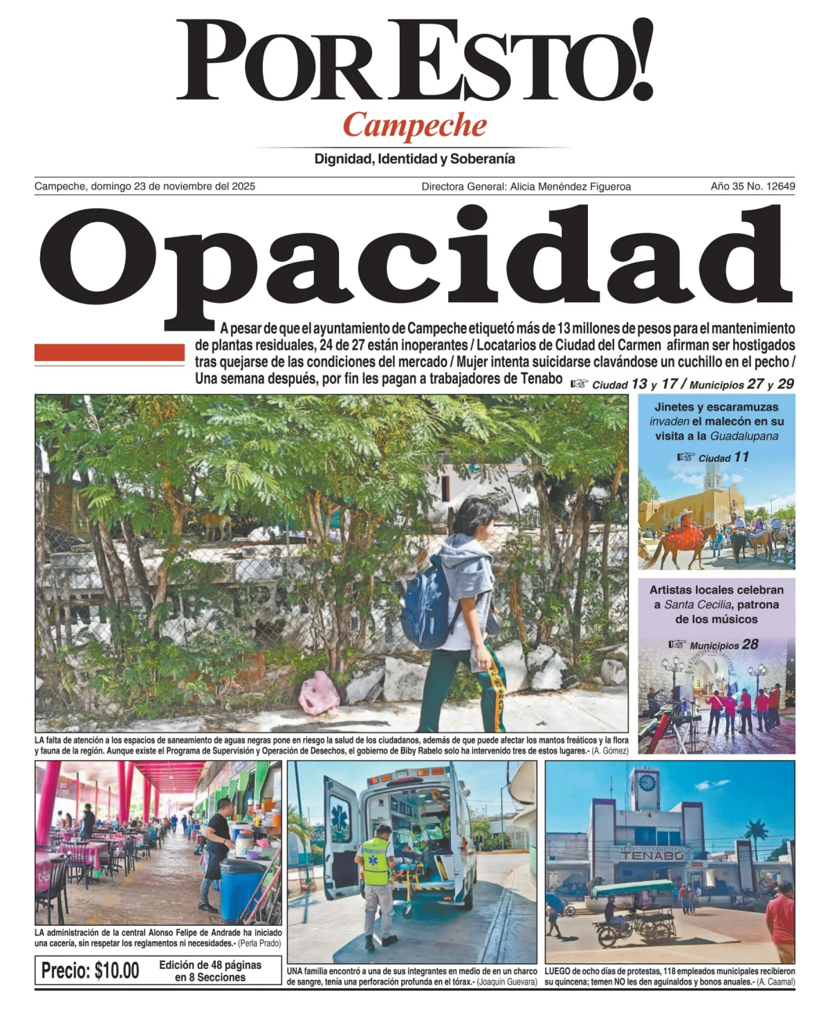 Portada de Por Esto (campeche)