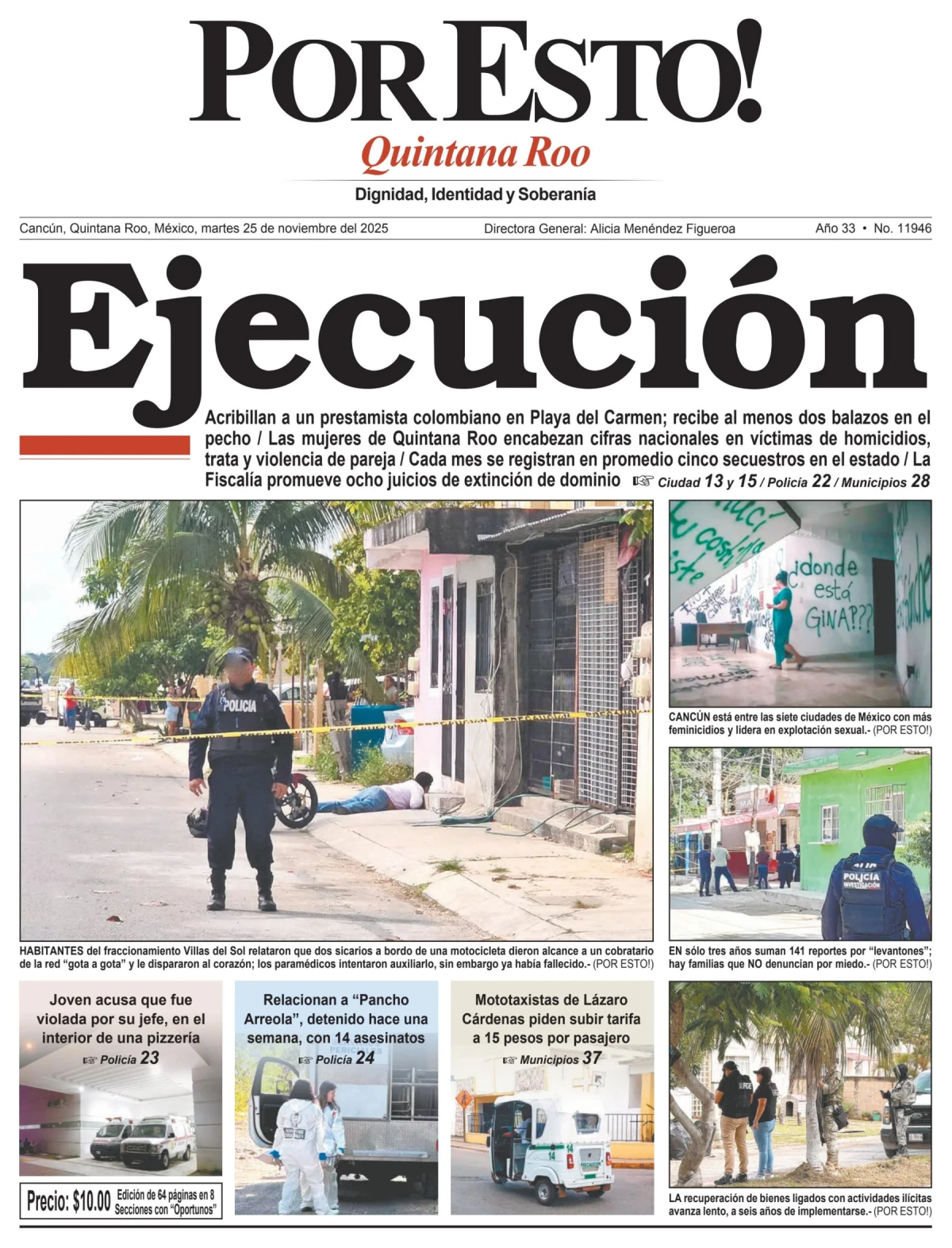Portada de Por Esto (quintana Roo Cancun)