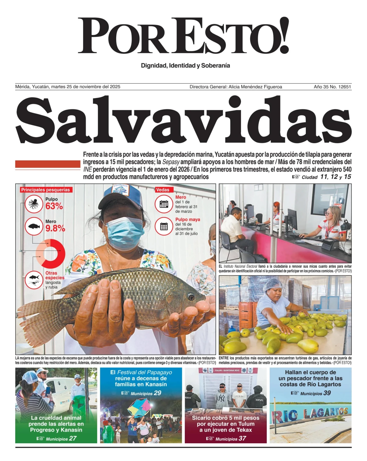 Portada de Por Esto (merida, Yucatan)