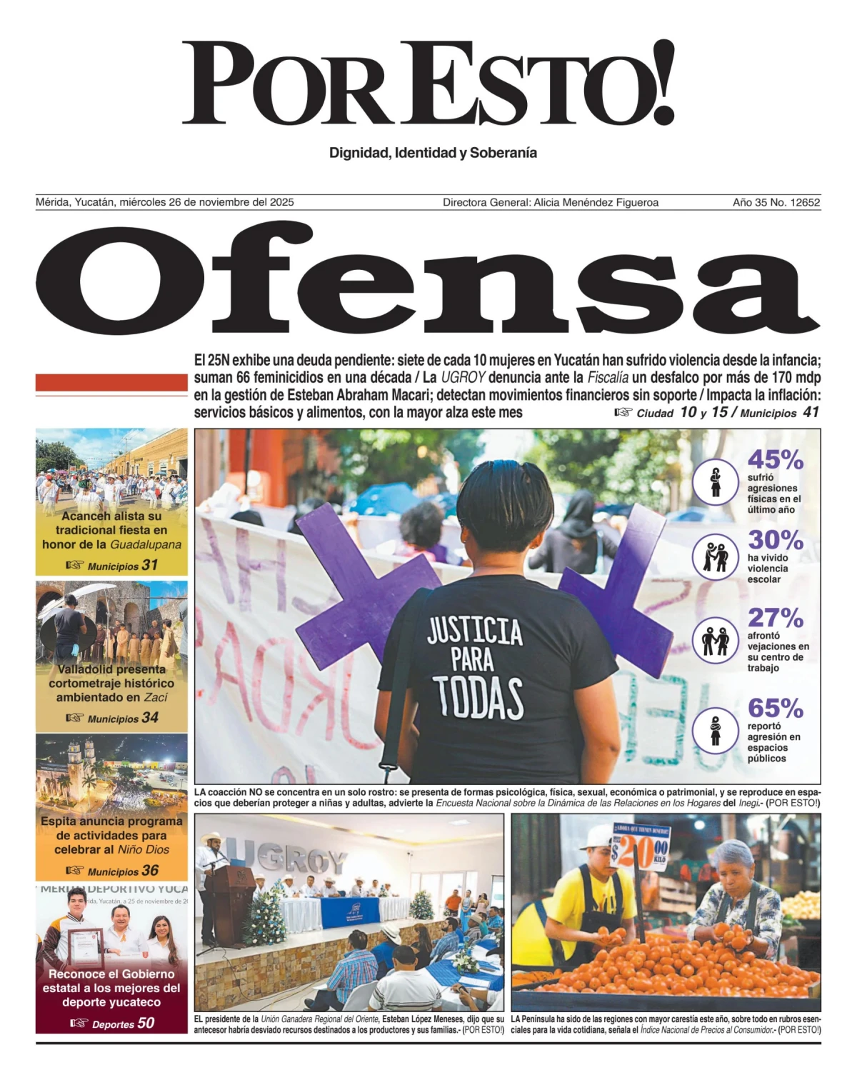 Portada de Por Esto (merida, Yucatan)