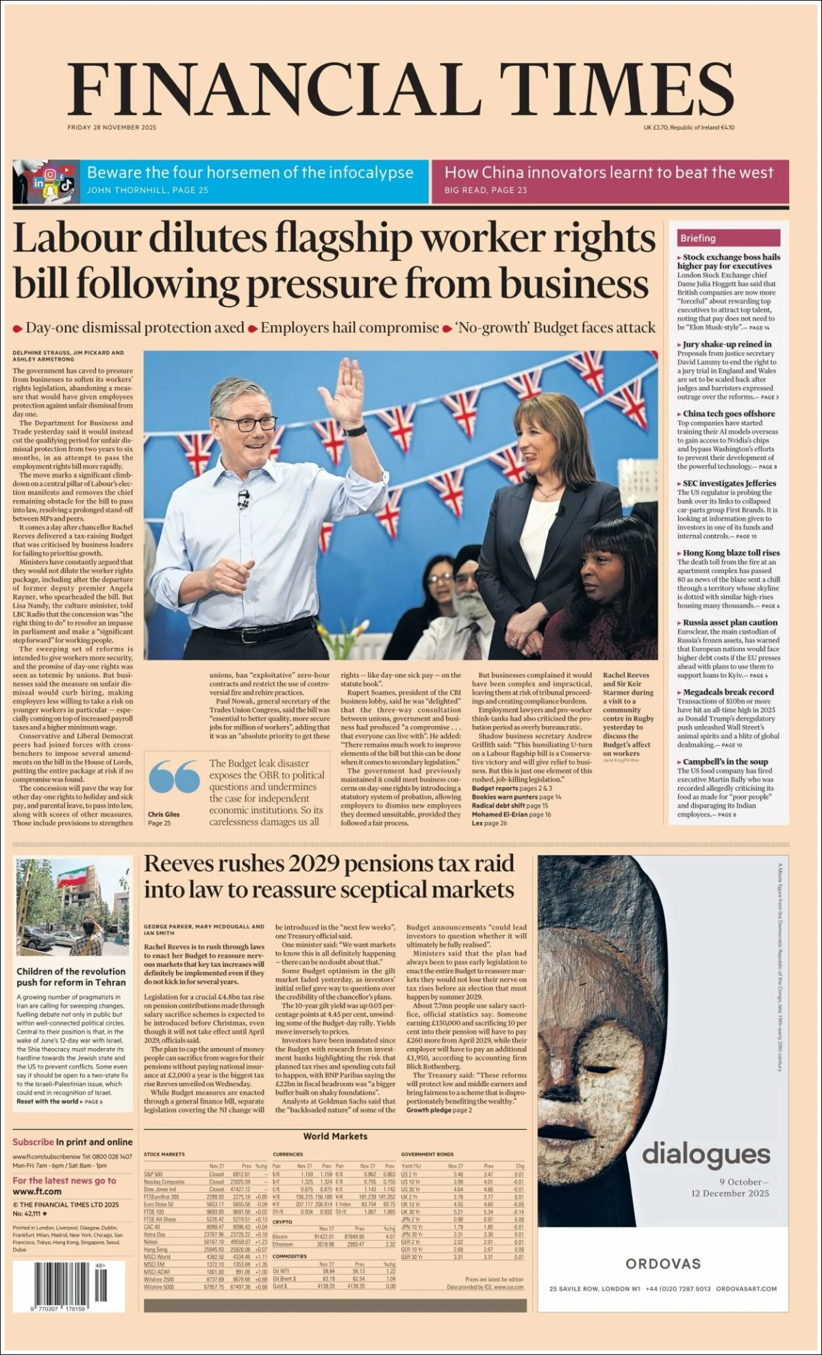 Portada de Financial Times