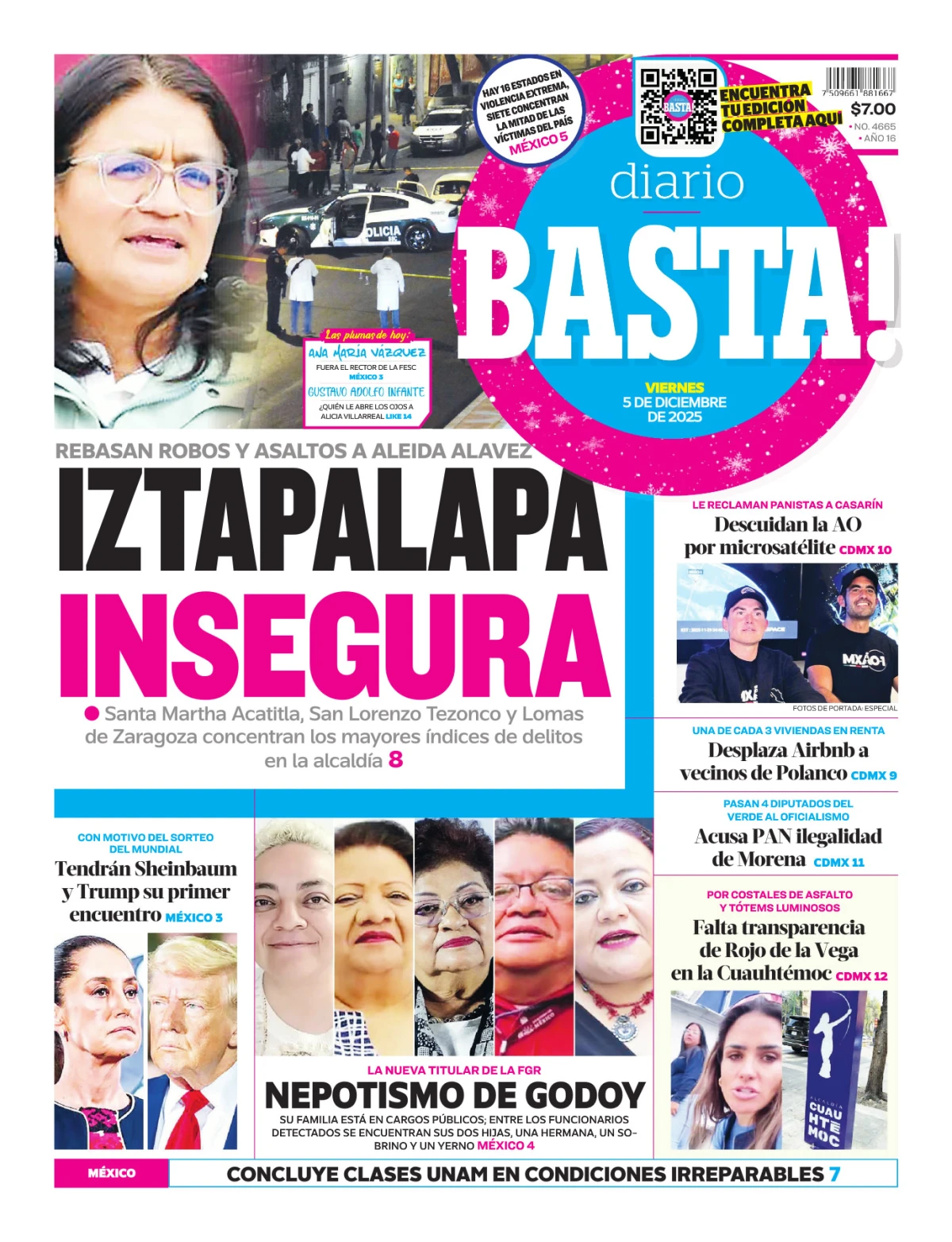 Portada de Basta! (portada)
