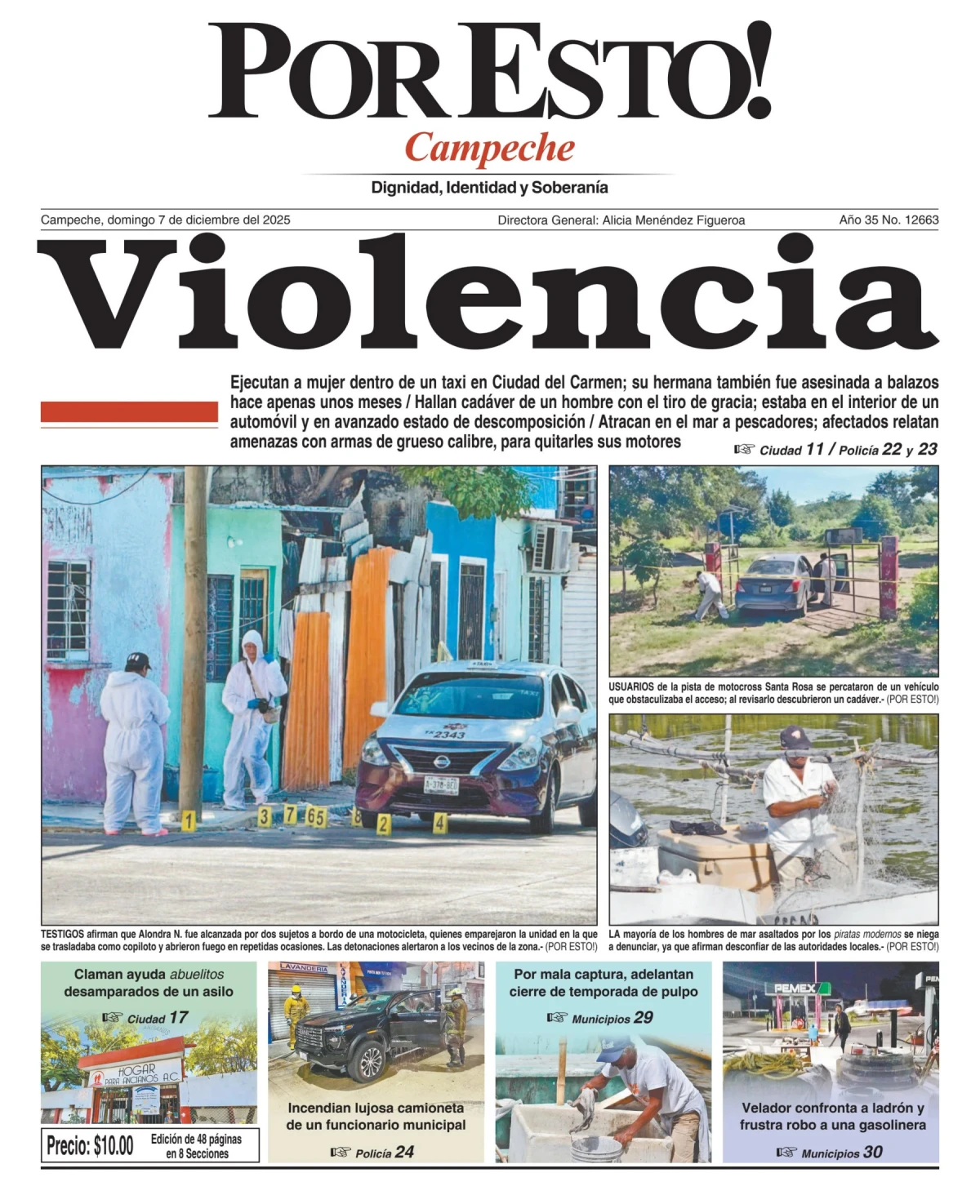 Portada de Por Esto (campeche)