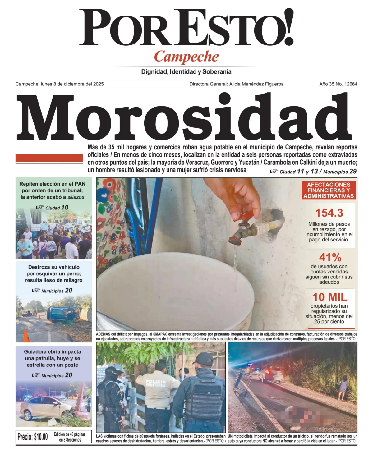 Portada de Por Esto (campeche)
