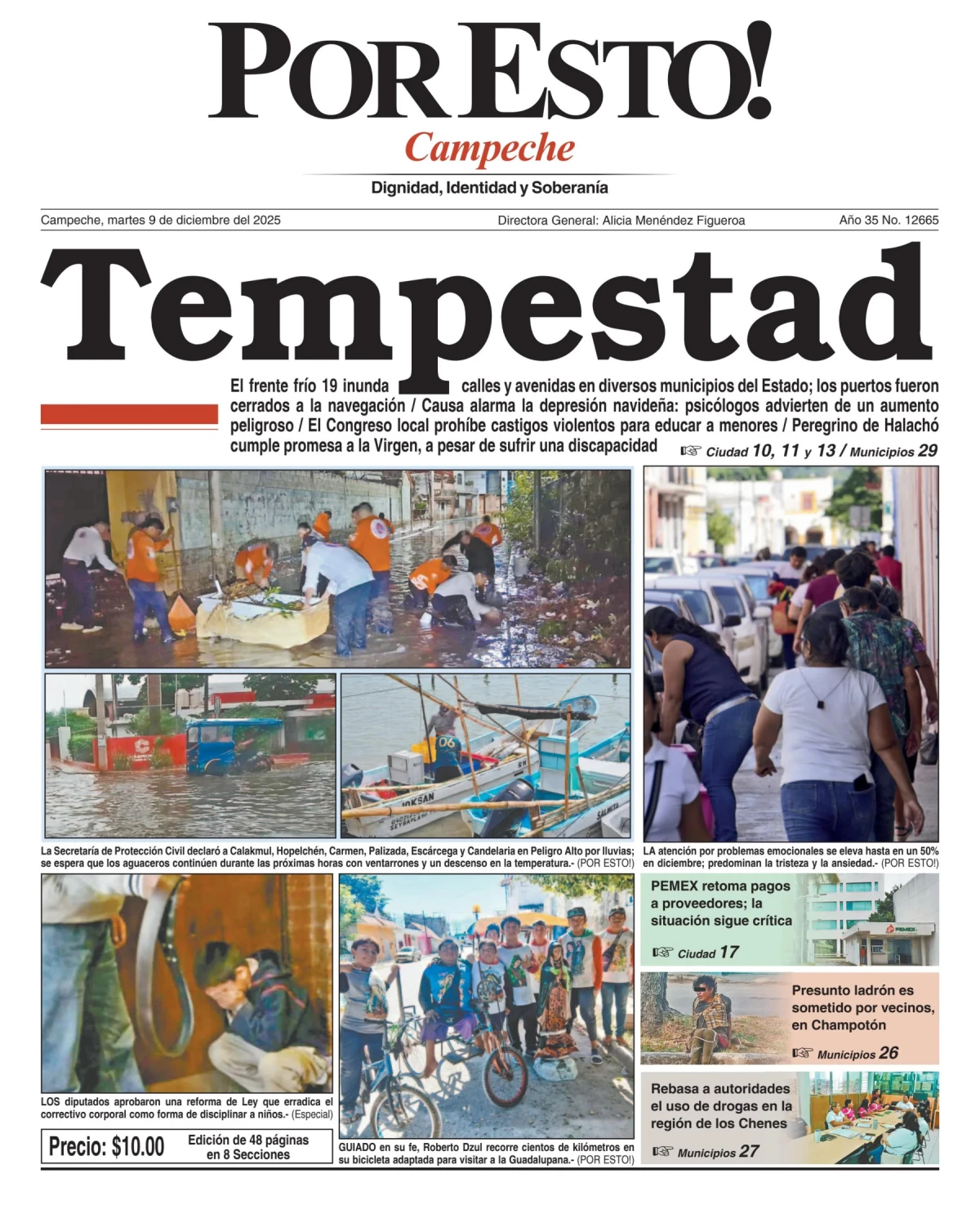 Portada de Por Esto (campeche)
