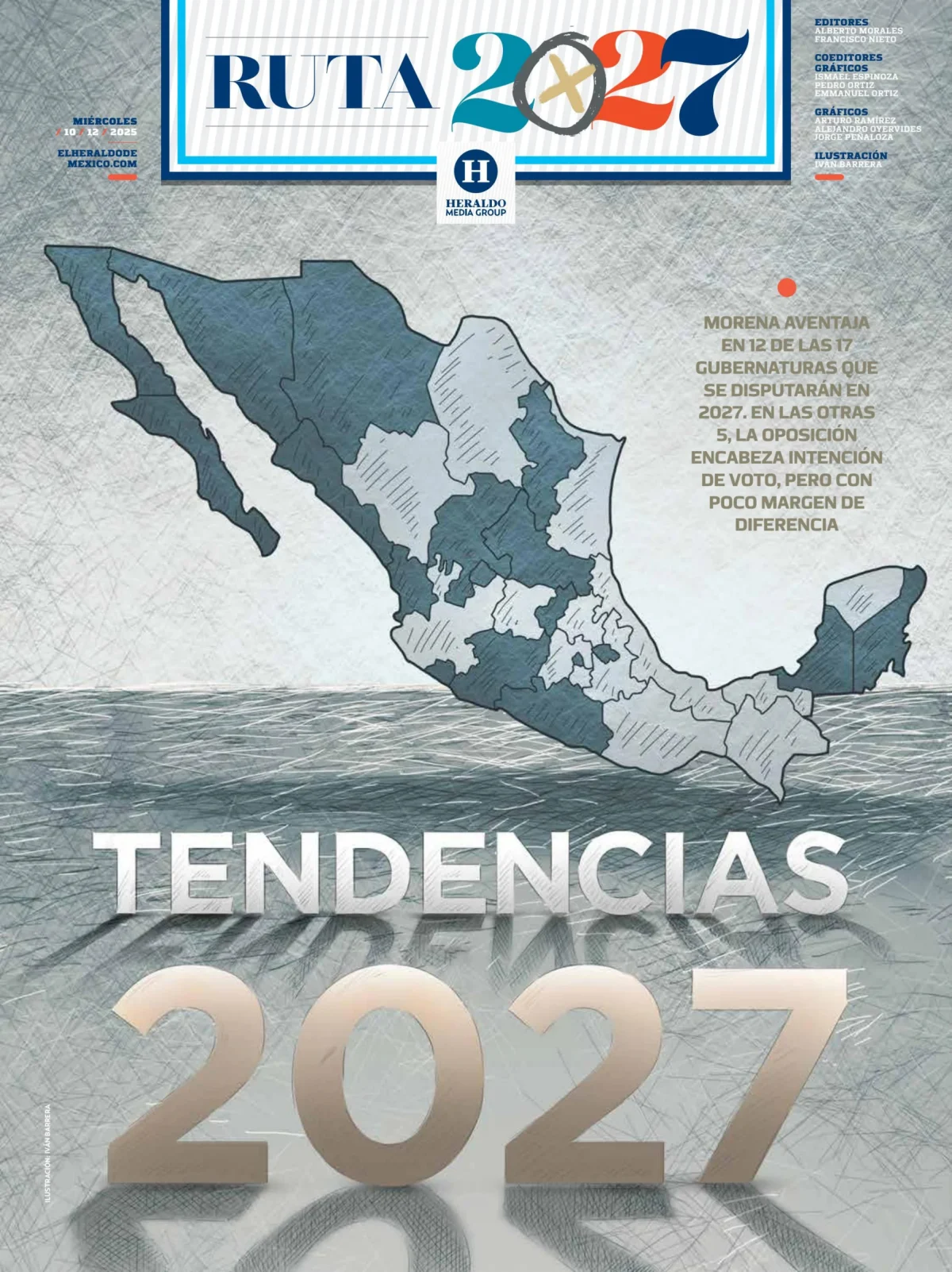 Portada de El Heraldo de Mexico