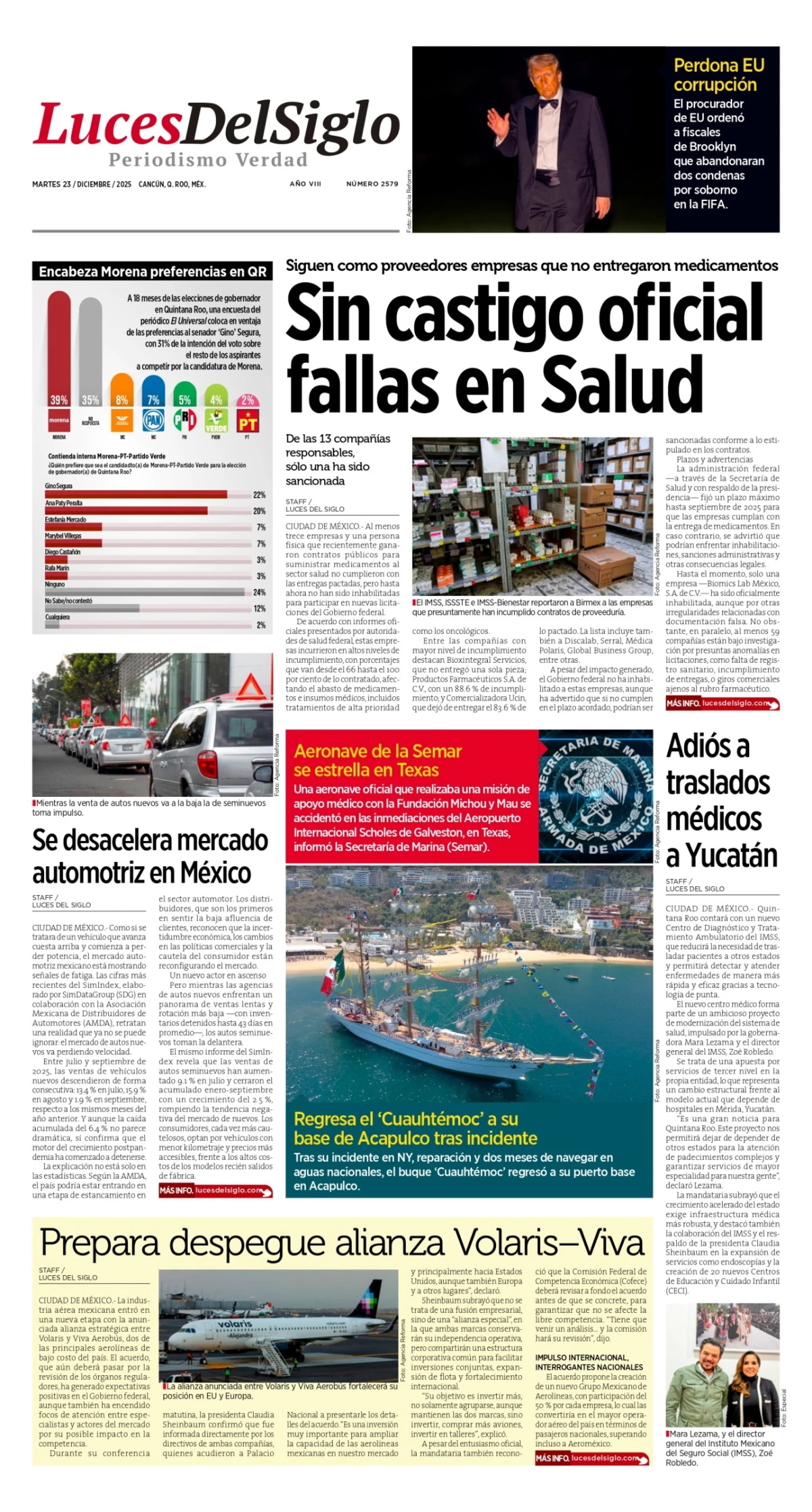 Portada de Luces del Siglo