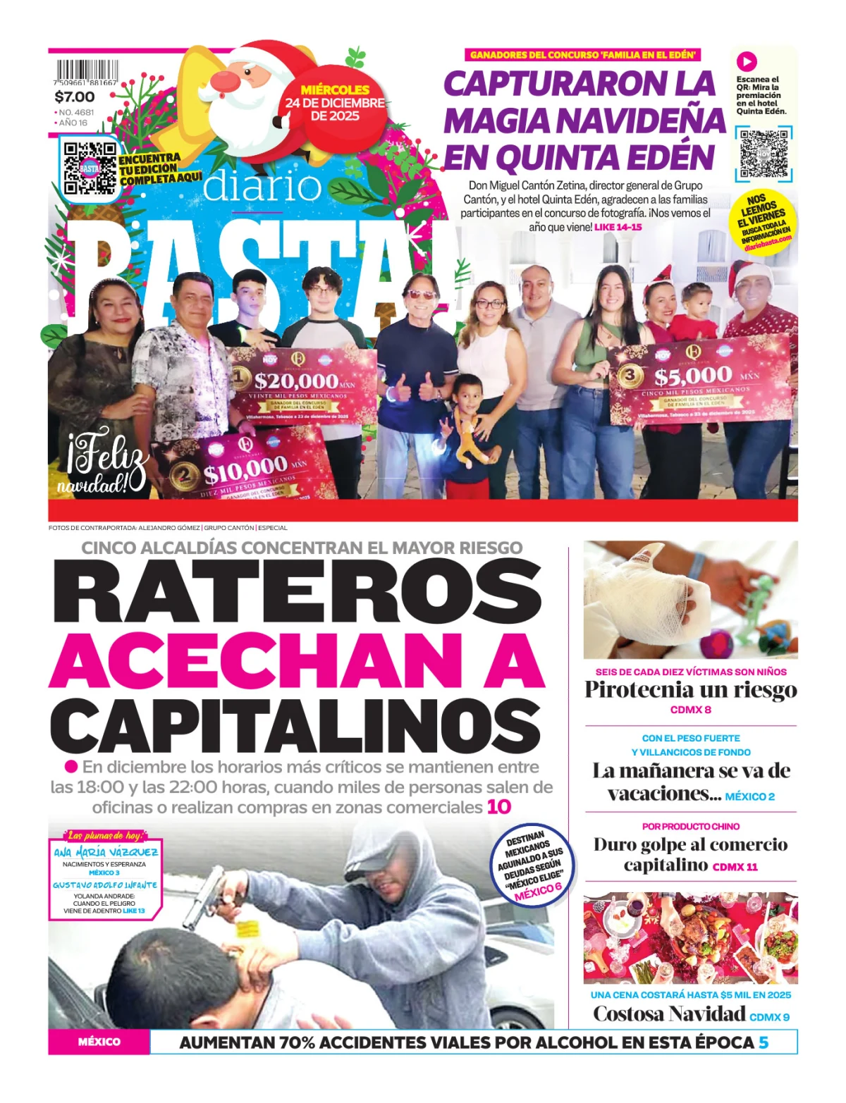 Portada de Basta! (portada)