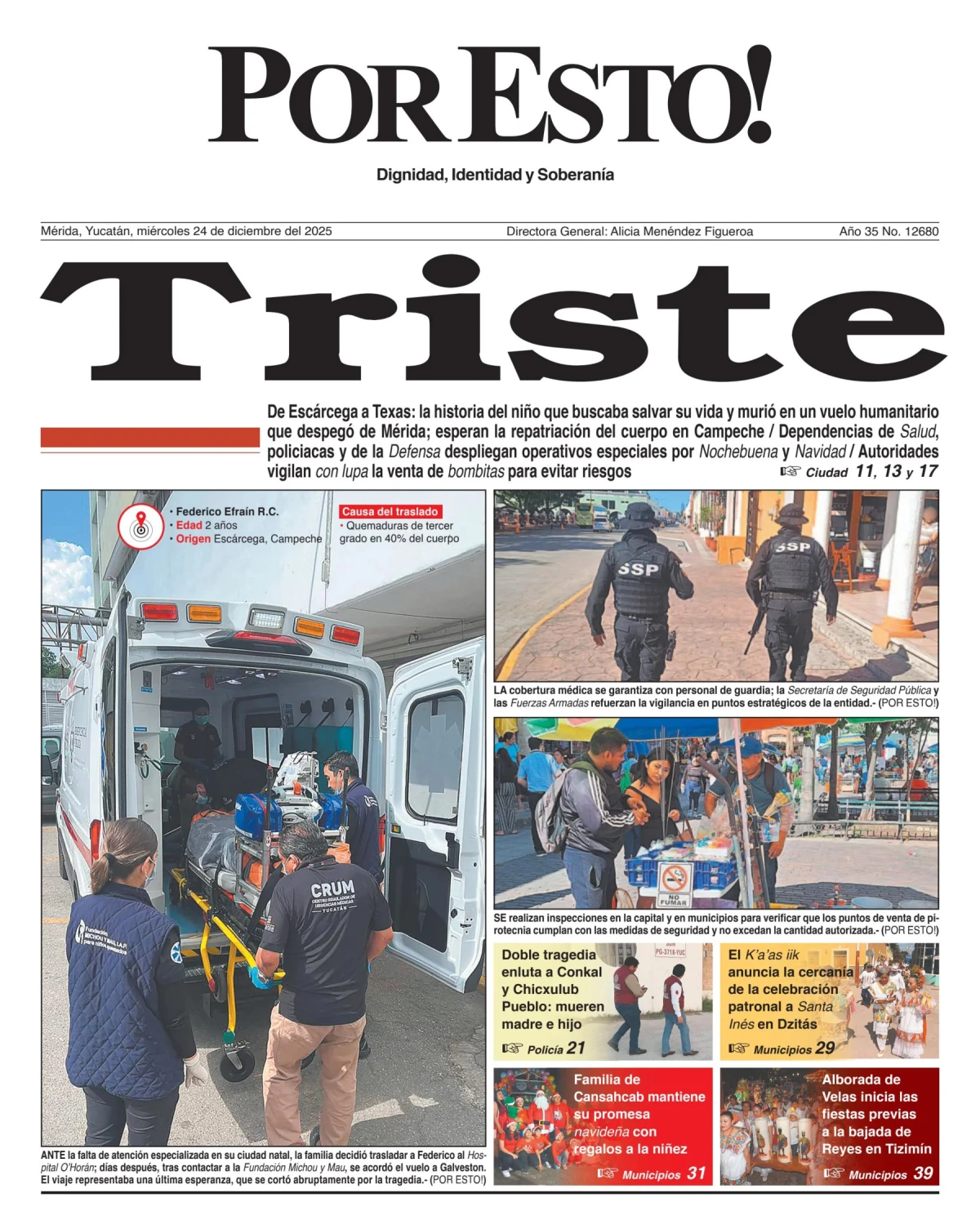 Portada de Por Esto (merida, Yucatan)