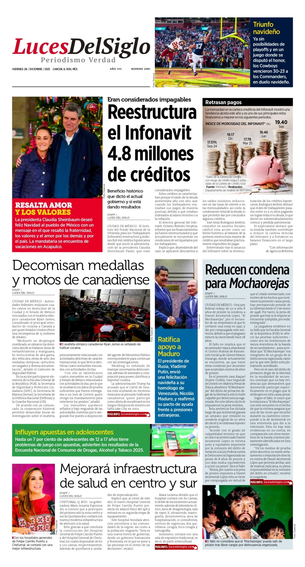 Portada de Luces del Siglo