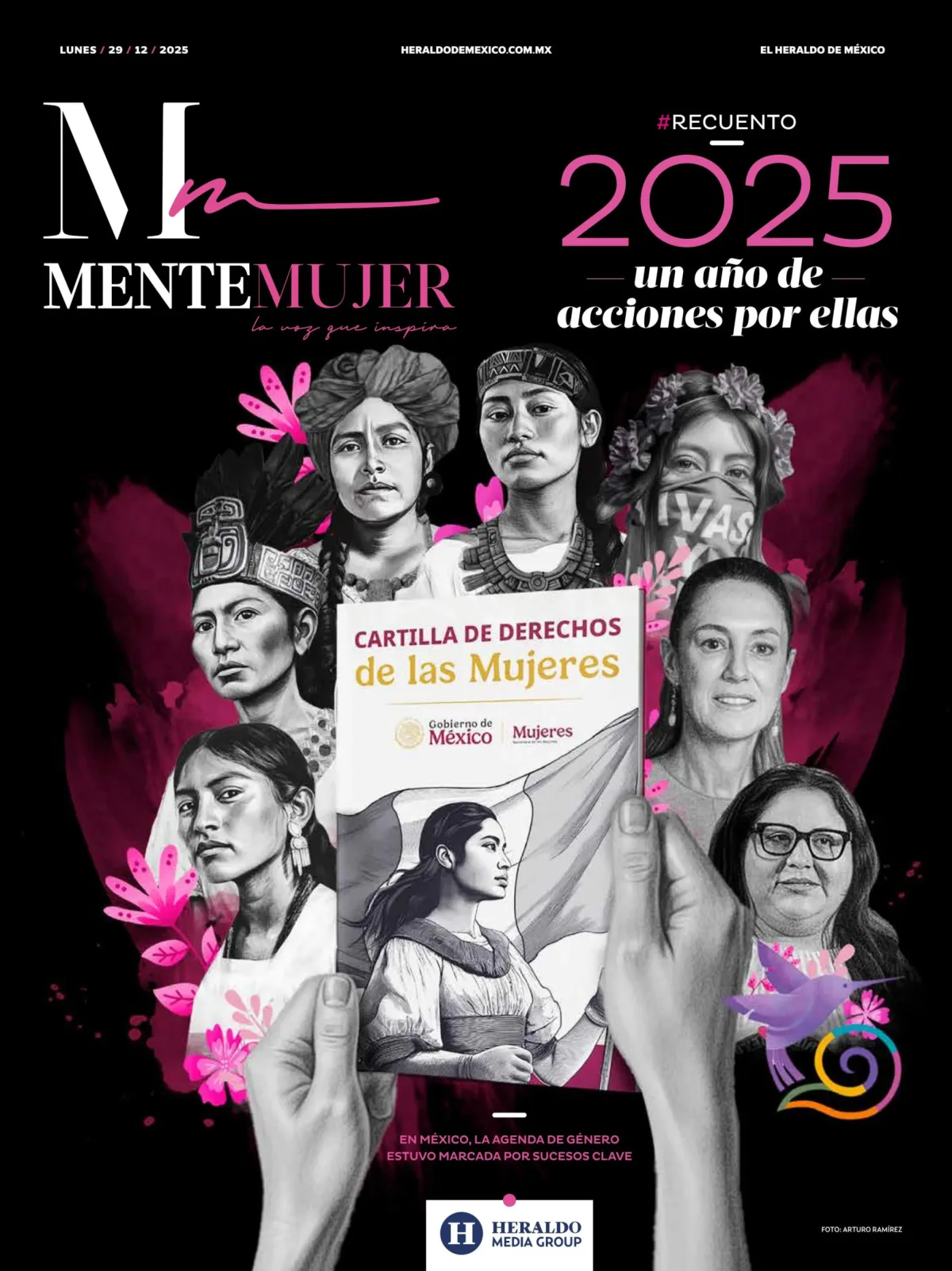 Portada de El Heraldo de Mexico - Mente Mujer del 2025-12-29