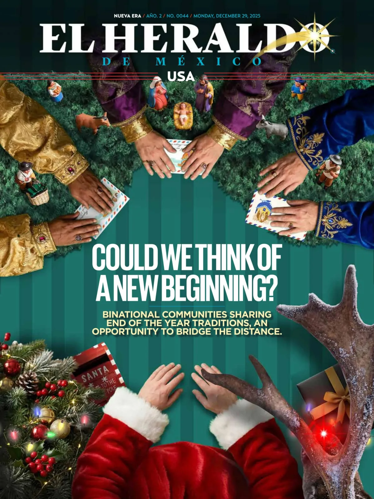 Portada de El Heraldo USA del 2025-12-29