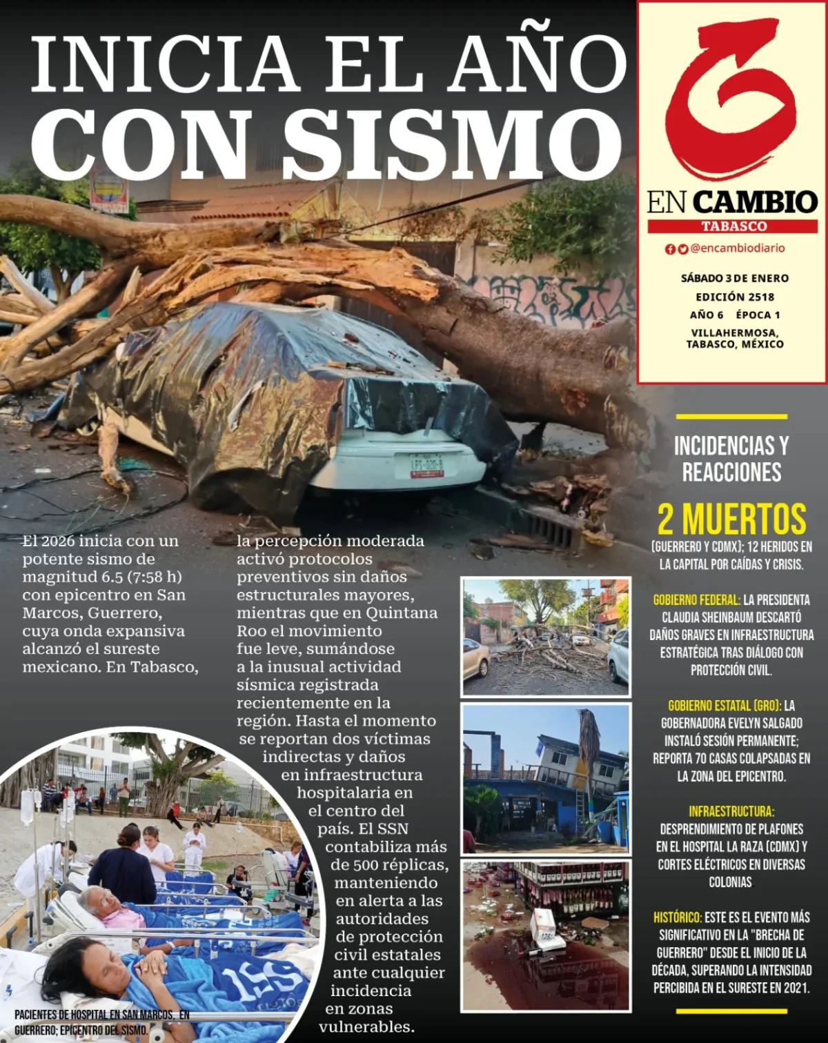 Portada de En Cambio - Tabasco (contraportada)