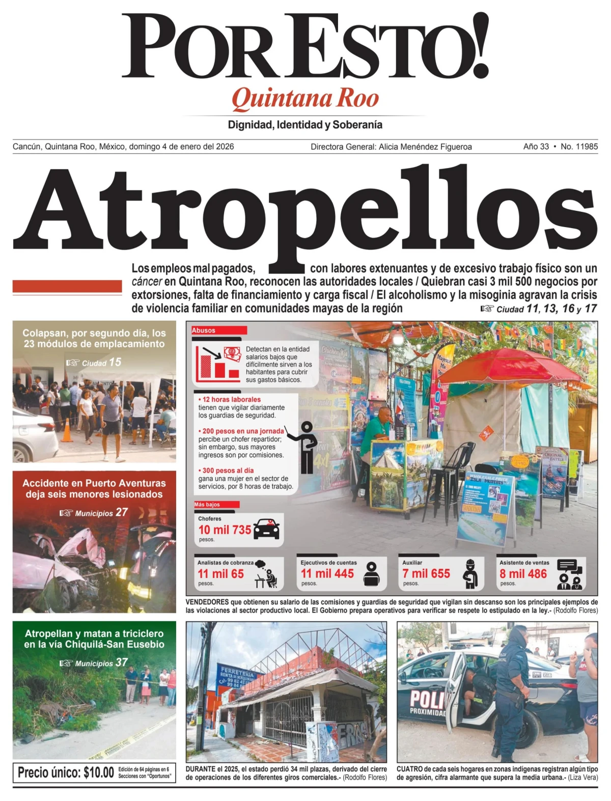 Portada de Por Esto (quintana Roo Cancun)