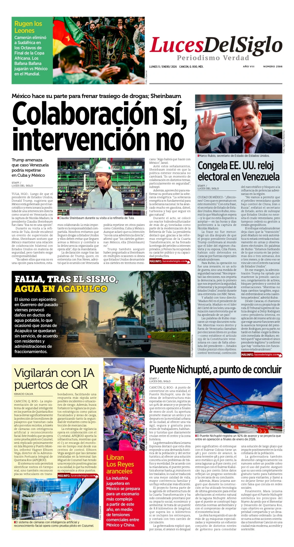 Portada de Luces del Siglo