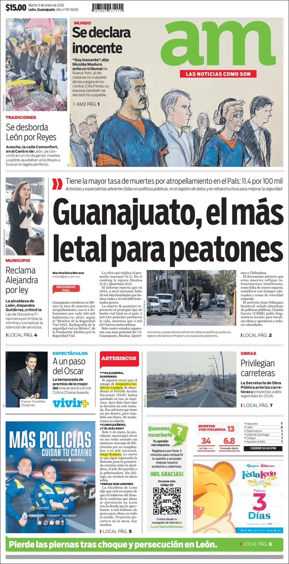 Portada de Am Corredor Industrial del martes, 6 de enero de 2026