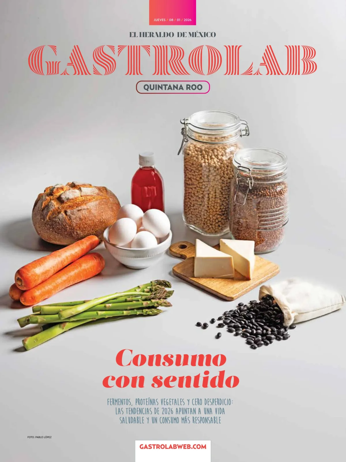 Portada de El Heraldo de Mexico - Quintana Roo