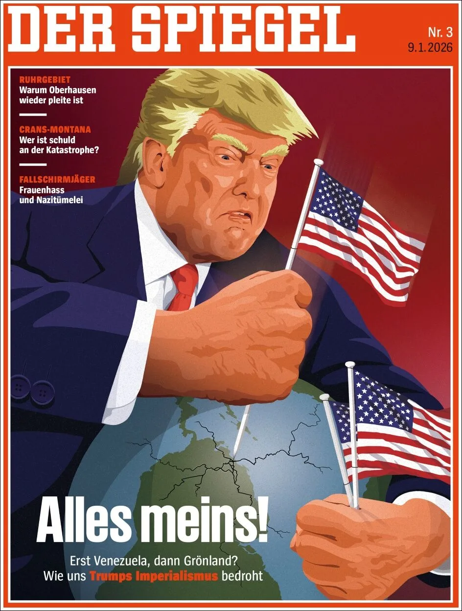 Portada de Der Spiegel del 2026-01-09