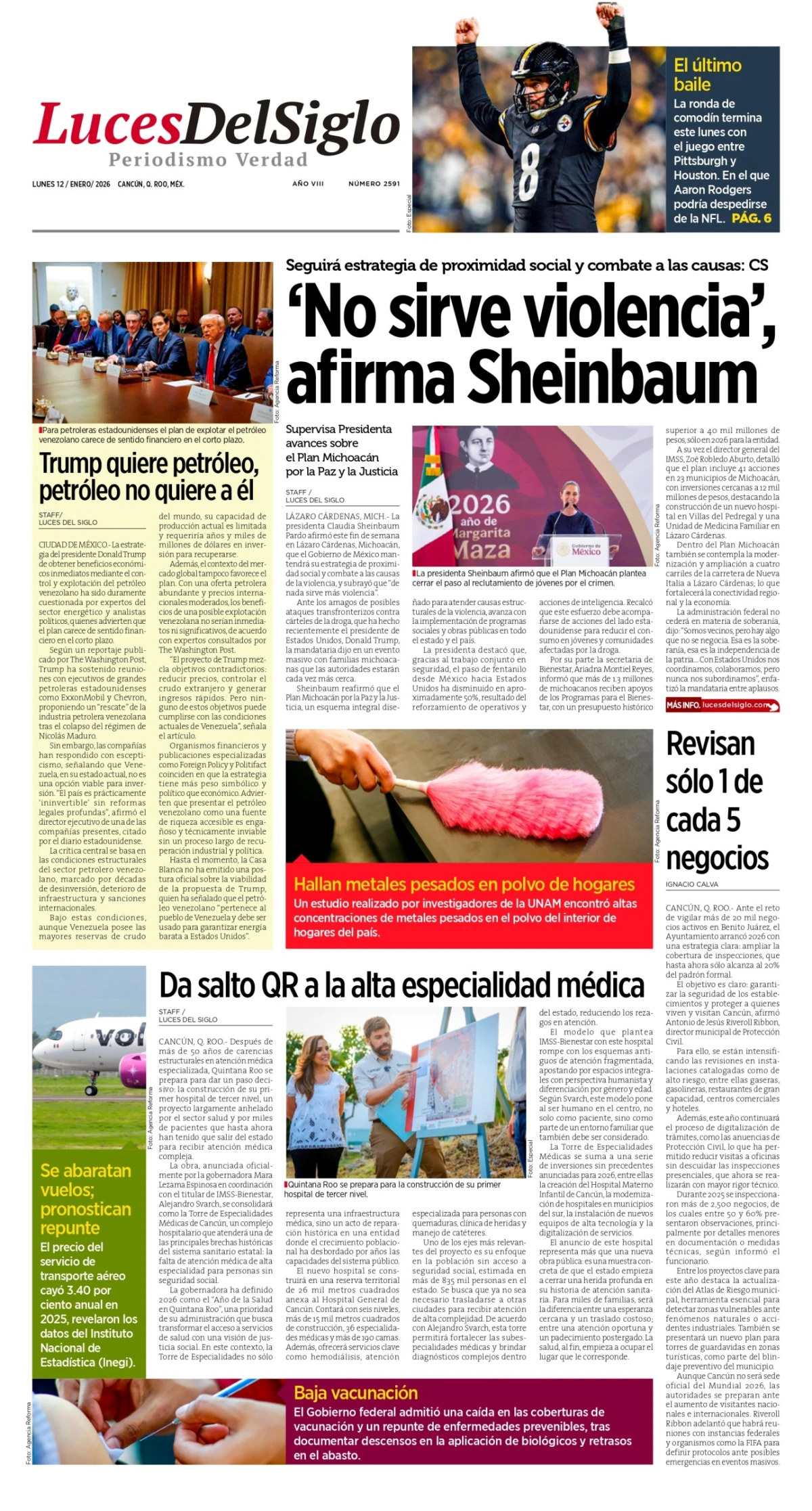 Portada de Luces del Siglo