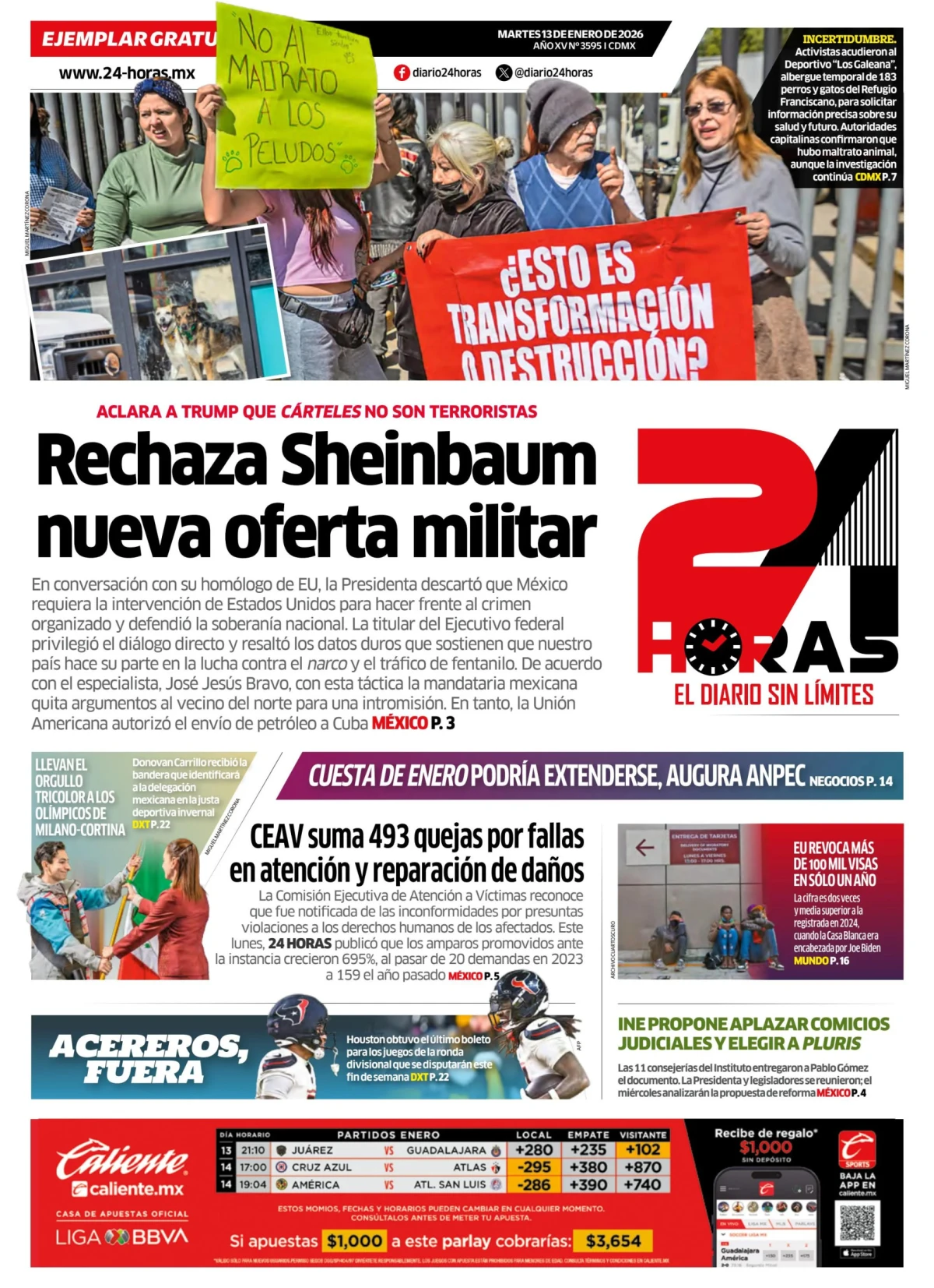 Portada de 24 Horas