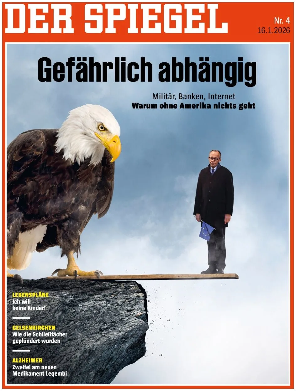 Portada de Der Spiegel del 2026-01-16